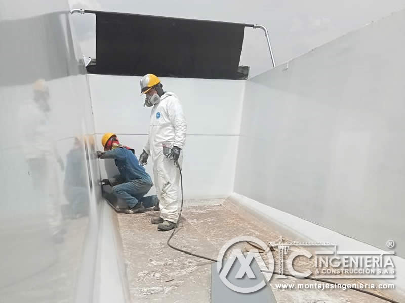 Contenedores de residuos para planta de tratamiento de aguas residuales en Bogotá, Colombia. Montajes, Ingeniería y Construcción. MIC SAS. Contenedores de residuos para planta de tratamiento de aguas residuales en Bogotá, Colombia. Montajes, Ingeniería y Construcción. MIC SAS.