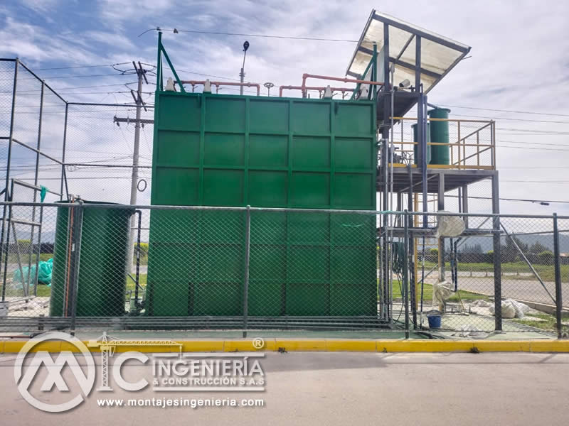 Tanques industriales y estructuras de almacenamiento en Bogotá, Colombia. Montajes, Ingeniería y Construcción MIC SAS. Tanques industriales y estructuras de almacenamiento en Bogotá, Colombia. Montajes, Ingeniería y Construcción MIC SAS.
