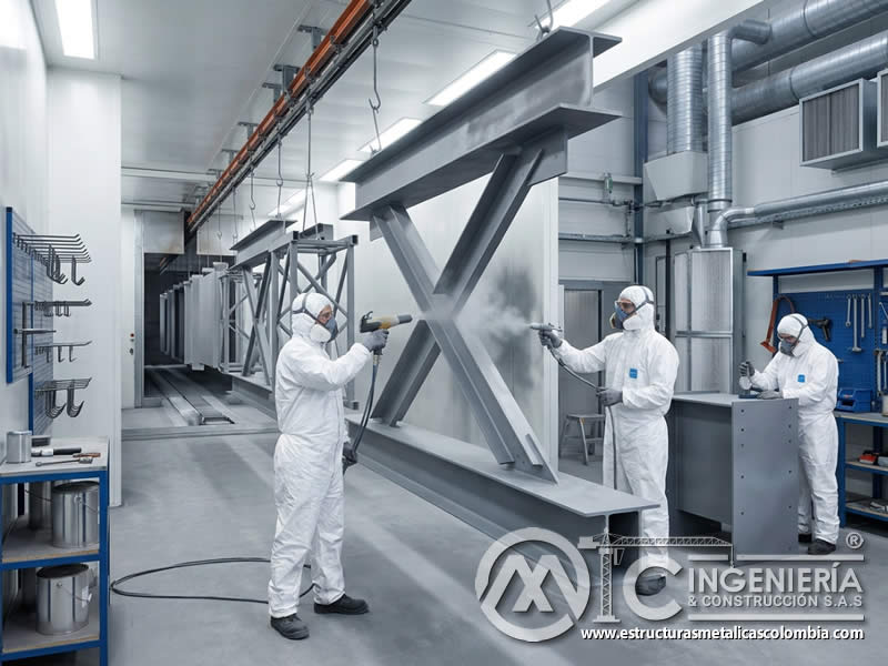 Impacto de la Corrosión por Sal y Agua Salada en la Selección de Pintura en Polvo para Aplicaciones Marinas con pintura en polvo electrostática aplicada sobre piezas metálicas en Bogotá, Colombia. Montajes, Ingeniería y Construcción. MIC SAS.