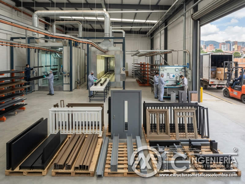 Servicio de pintura en polvo para construcción y arquitectura metalica Bogotá en Bogotá, Colombia. Montajes, Ingeniería y Construcción. MIC SAS. Servicio de pintura en polvo para construcción y arquitectura metalica Bogotá en Bogotá, Colombia. Montajes, Ingeniería y Construcción. MIC SAS.