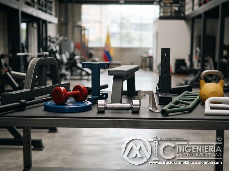 Acabados mate brillantes y texturizados para equipamiento deportivo metalico en Bogotá, Colombia. Montajes, Ingeniería y Construcción. MIC SAS. Acabados mate brillantes y texturizados para equipamiento deportivo metalico en Bogotá, Colombia. Montajes, Ingeniería y Construcción. MIC SAS.