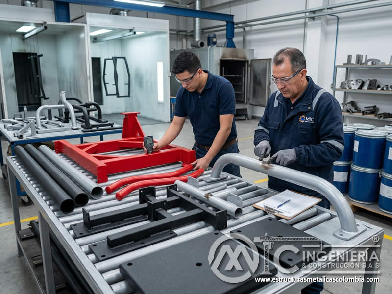 Control de calidad en recubrimientos para equipos de uso intensivo en Bogotá, Colombia. Montajes, Ingeniería y Construcción. MIC SAS. Control de calidad en recubrimientos para equipos de uso intensivo en Bogotá, Colombia. Montajes, Ingeniería y Construcción. MIC SAS.