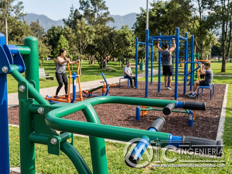 Pintura en polvo para parques biosaludables y mobiliario deportivo en Bogotá, Colombia. Montajes, Ingeniería y Construcción. MIC SAS. Pintura en polvo para parques biosaludables y mobiliario deportivo en Bogotá, Colombia. Montajes, Ingeniería y Construcción. MIC SAS.