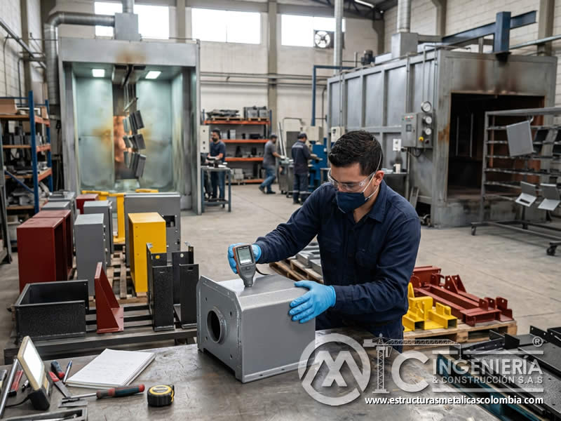 Control de calidad en acabados para equipos industriales metálicos Bogotá en Bogotá, Colombia. Montajes, Ingeniería y Construcción. MIC SAS. Control de calidad en acabados para equipos industriales metálicos Bogotá en Bogotá, Colombia. Montajes, Ingeniería y Construcción. MIC SAS.