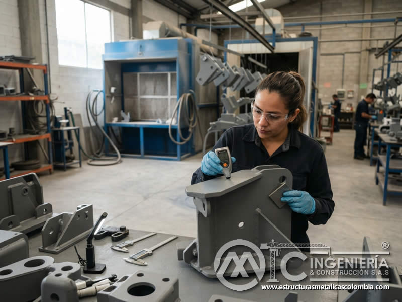 Inspección de espesor adherencia y cobertura en maquinaria pintada metálico en Bogotá, Colombia. Montajes, Ingeniería y Construcción. MIC SAS. Inspección de espesor adherencia y cobertura en maquinaria pintada metálico en Bogotá, Colombia. Montajes, Ingeniería y Construcción. MIC SAS.