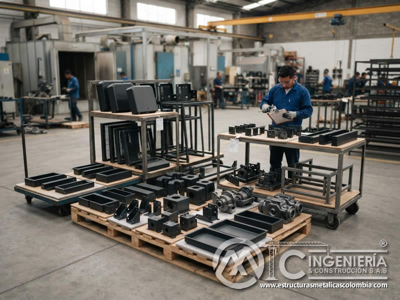 Piezas metálicas industriales listas para montaje con acabado durable Bogotá en Bogotá, Colombia. Montajes, Ingeniería y Construcción. MIC SAS. Piezas metálicas industriales listas para montaje con acabado durable Bogotá en Bogotá, Colombia. Montajes, Ingeniería y Construcción. MIC SAS.