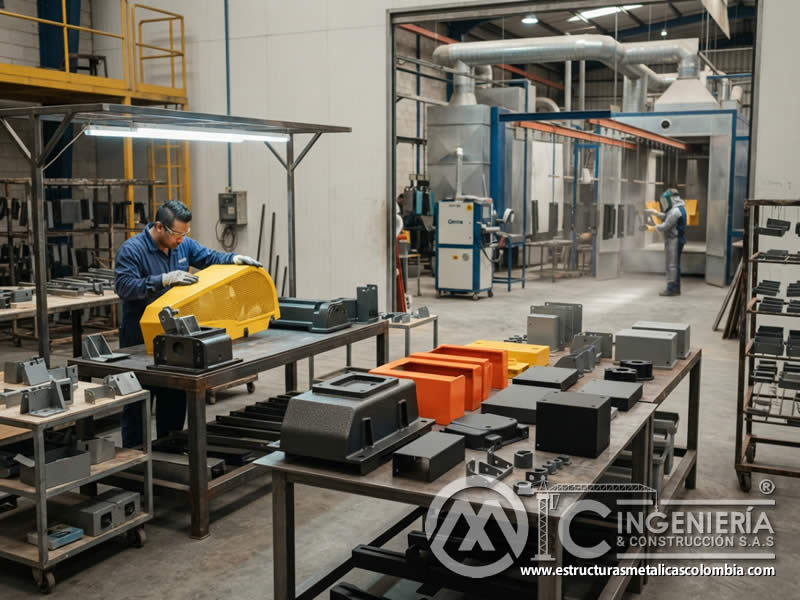 Pintura en polvo para guardas bases y componentes de equipos metálico Bogotá en Bogotá, Colombia. Montajes, Ingeniería y Construcción. MIC SAS. Pintura en polvo para guardas bases y componentes de equipos metálico Bogotá en Bogotá, Colombia. Montajes, Ingeniería y Construcción. MIC SAS.