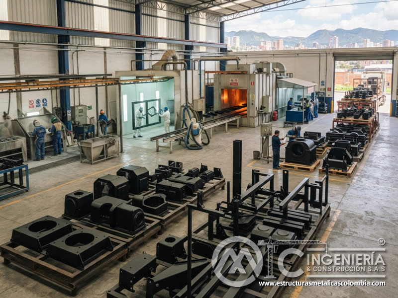 Proceso integral de acabado para maquinaria y equipos pesados metálico Bogotá en Bogotá, Colombia. Montajes, Ingeniería y Construcción. MIC SAS. Proceso integral de acabado para maquinaria y equipos pesados metálico Bogotá en Bogotá, Colombia. Montajes, Ingeniería y Construcción. MIC SAS.