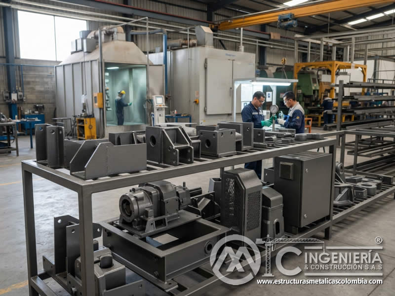 Recubrimiento de alta durabilidad para ambientes industriales exigentes metálico en Bogotá, Colombia. Montajes, Ingeniería y Construcción. MIC SAS. Recubrimiento de alta durabilidad para ambientes industriales exigentes metálico en Bogotá, Colombia. Montajes, Ingeniería y Construcción. MIC SAS.