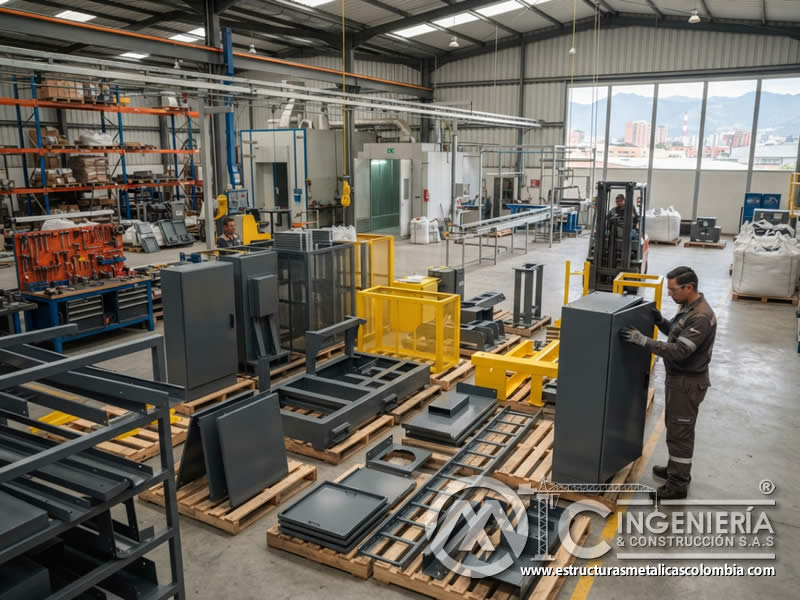 Recubrimiento para equipos de planta bodegas y producción industrial metálico en Bogotá, Colombia. Montajes, Ingeniería y Construcción. MIC SAS. Recubrimiento para equipos de planta bodegas y producción industrial metálico en Bogotá, Colombia. Montajes, Ingeniería y Construcción. MIC SAS.
