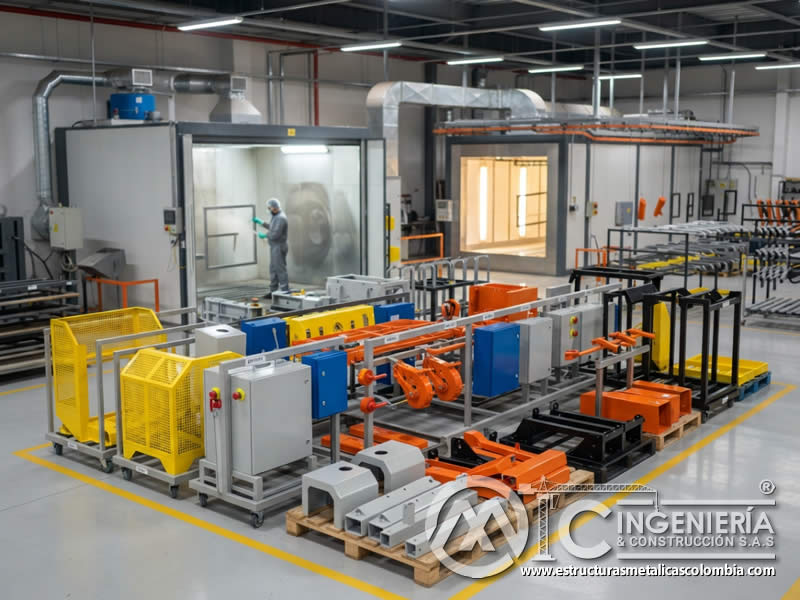 Soluciones de color y seguridad visual en equipos industriales metálico Bogotá en Bogotá, Colombia. Montajes, Ingeniería y Construcción. MIC SAS. Soluciones de color y seguridad visual en equipos industriales metálico Bogotá en Bogotá, Colombia. Montajes, Ingeniería y Construcción. MIC SAS.