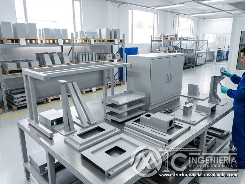Acabados lisos y durables para instrumentos y mobiliario técnico metálico Bogotá en Bogotá, Colombia. Montajes, Ingeniería y Construcción. MIC SAS.