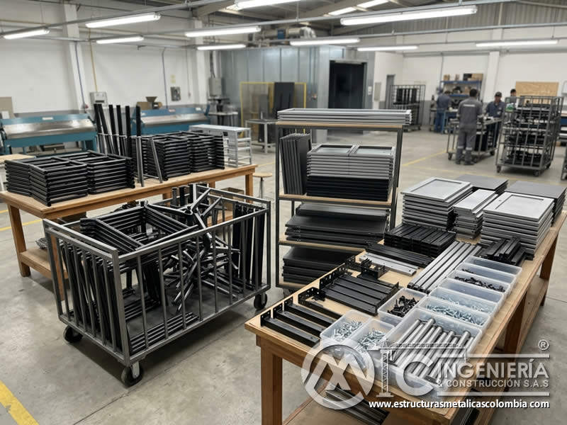 Componentes metálicos de muebles listos para ensamble profesional en Bogotá, Colombia. Montajes, Ingeniería y Construcción. MIC SAS. Componentes metálicos de muebles listos para ensamble profesional en Bogotá, Colombia. Montajes, Ingeniería y Construcción. MIC SAS.