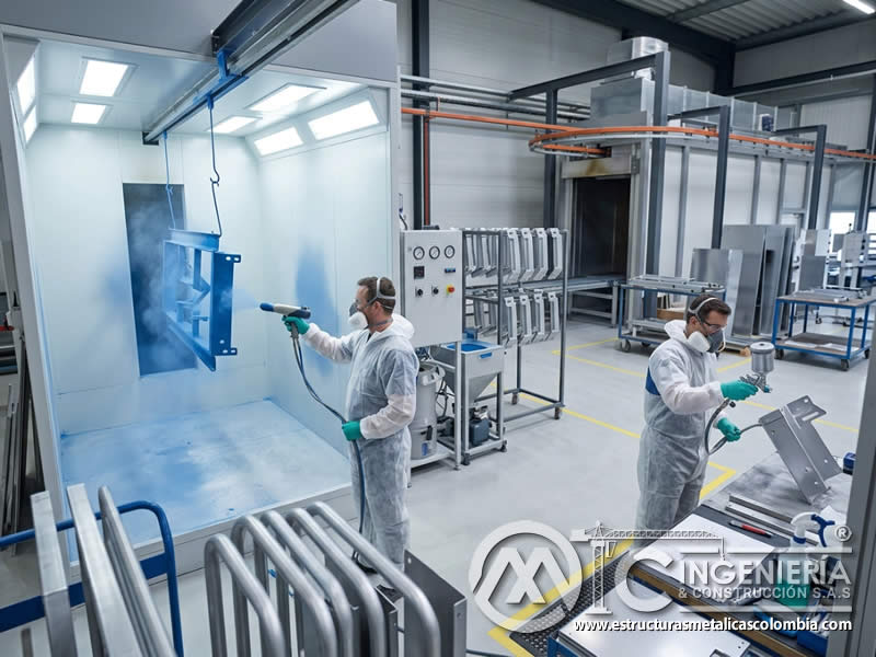 Mtodos para verificar adhesión de pintura en polvo epoxi y poliéster sobre superficies metálicas recubiertas en Bogotá, Colombia. Montajes, Ingeniería y Construcción. MIC SAS.