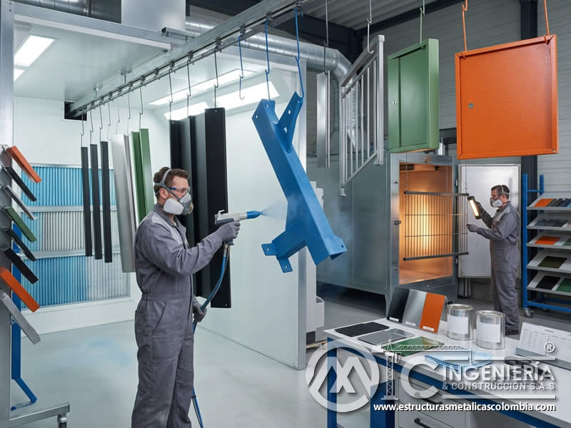Compatibilidad con sistemas existentes entre pintura en polvo epoxi y poliéster como factor clave de elección en Bogotá, Colombia. Montajes, Ingeniería y Construcción. MIC SAS.