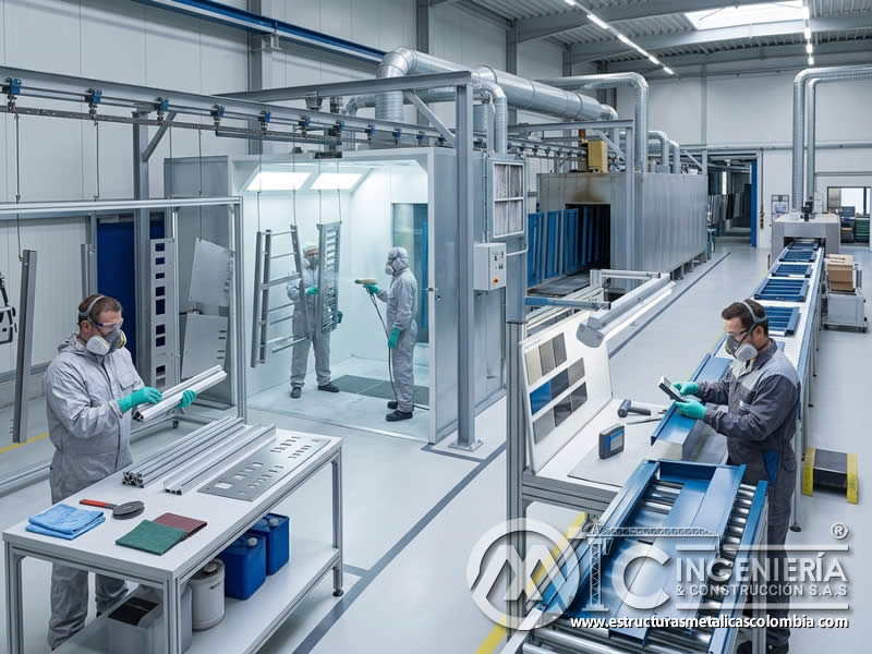 Resistencia a la humedad en aplicaciones marítimas al elegir entre pintura en polvo epoxi y poliéster en Bogotá, Colombia. Montajes, Ingeniería y Construcción. MIC SAS.
