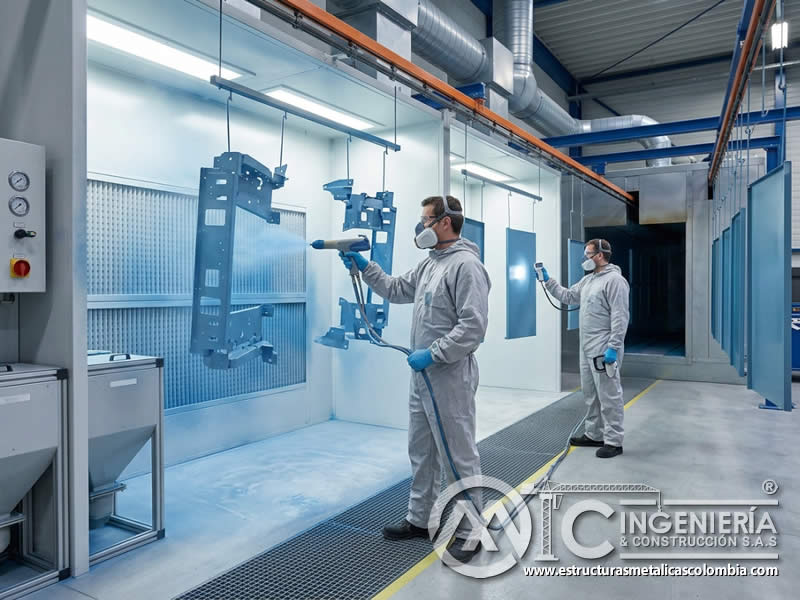 Impacto ambiental de pintura en polvo electrostática frente a galvanizado en procesos de recubrimiento metálico en Bogotá, Colombia. Montajes, Ingeniería y Construcción. MIC SAS.