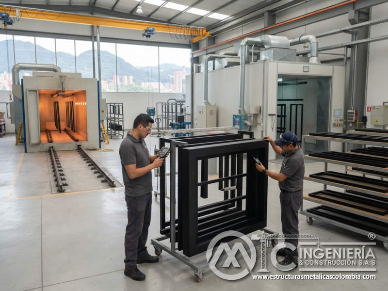 Servicio de pintura en polvo con beneficios económicos sostenibles en Bogotá, Colombia. Montajes, Ingeniería y Construcción. MIC SAS. Servicio de pintura en polvo con beneficios económicos sostenibles en Bogotá, Colombia. Montajes, Ingeniería y Construcción. MIC SAS.