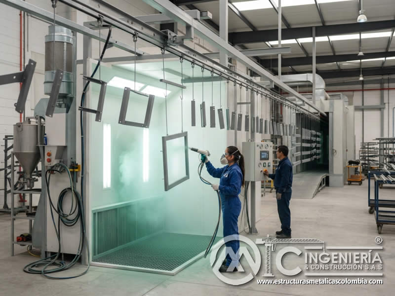 Eficiencia operativa en aplicación electrostática y recubrimiento industrial en Bogotá, Colombia. Montajes, Ingeniería y Construcción. MIC SAS. Eficiencia operativa en aplicación electrostática y recubrimiento industrial en Bogotá, Colombia. Montajes, Ingeniería y Construcción. MIC SAS.