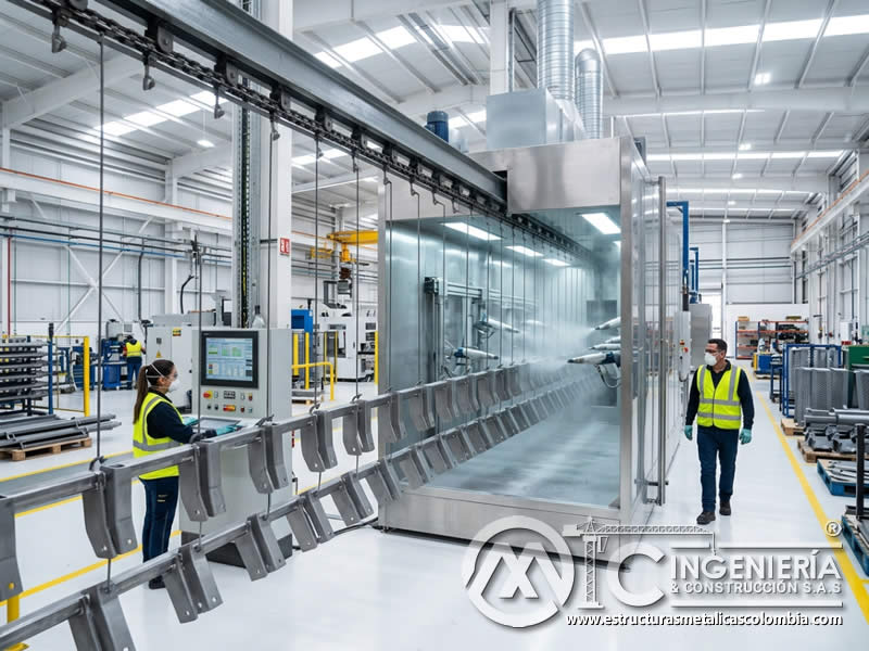 Equipos automáticos para grandes volumenes con aplicación uniforme de en Bogotá, Colombia. Montajes, Ingeniería y Construcción. MIC SAS. Equipos automáticos para grandes volumenes con aplicación uniforme de en Bogotá, Colombia. Montajes, Ingeniería y Construcción. MIC SAS.
