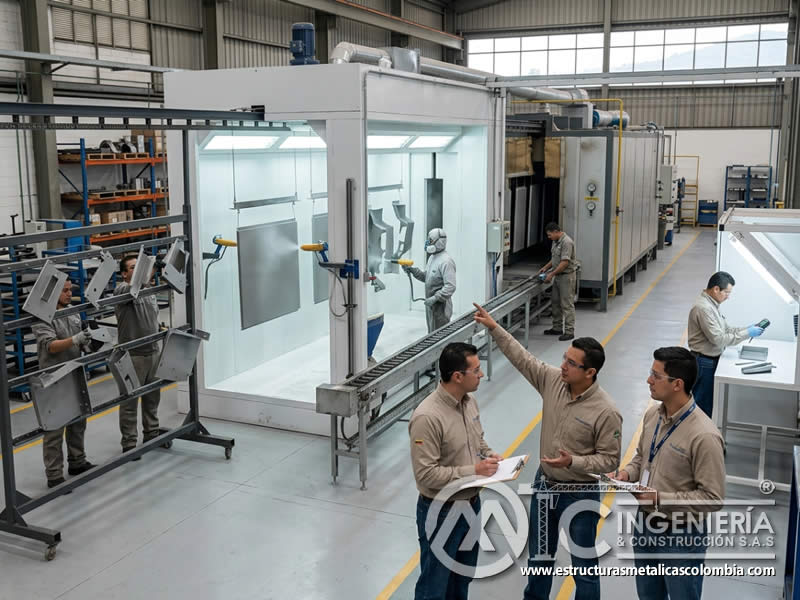 Evaluacion de costo total de propiedad en equipos de pintura electrostática en Bogotá, Colombia. Montajes, Ingeniería y Construcción. MIC SAS. Evaluacion de costo total de propiedad en equipos de pintura electrostática en Bogotá, Colombia. Montajes, Ingeniería y Construcción. MIC SAS.