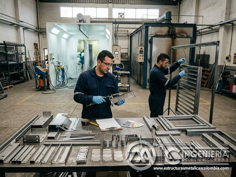Estimacion de costos para proyectos de pintura en polvo industrial en Bogotá, Colombia. Montajes, Ingeniería y Construcción. MIC SAS.