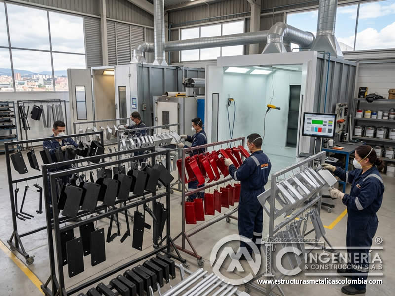 Planeacion de colores y acabados para minimizar cambios y limpiezas de cabina en Bogotá, Colombia. Montajes, Ingeniería y Construcción. MIC SAS. Planeacion de colores y acabados para minimizar cambios y limpiezas de cabina en Bogotá, Colombia. Montajes, Ingeniería y Construcción. MIC SAS.