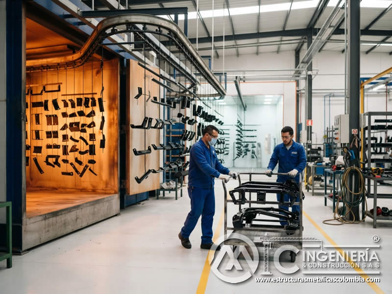 Curado eficiente de piezas metálicas para reducir tiempos de entrega en Bogotá, Colombia. Montajes, Ingeniería y Construcción. MIC SAS. Curado eficiente de piezas metálicas para reducir tiempos de entrega en Bogotá, Colombia. Montajes, Ingeniería y Construcción. MIC SAS.