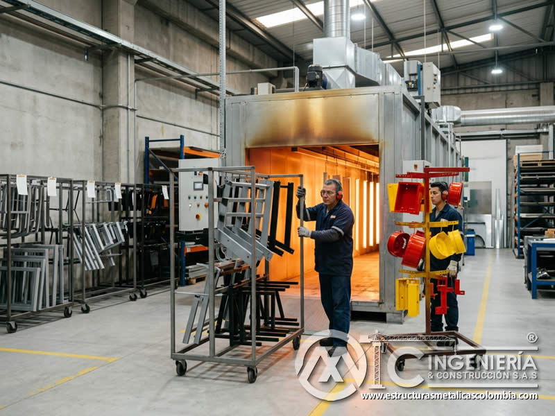 Eficiencia en hornos de curado para proyectos metálicos comerciales en Bogotá, Colombia. Montajes, Ingeniería y Construcción. MIC SAS. Eficiencia en hornos de curado para proyectos metálicos comerciales en Bogotá, Colombia. Montajes, Ingeniería y Construcción. MIC SAS.
