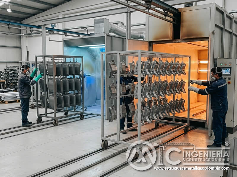 Optimizacion de hornos para lotes de pintura en polvo seriada en Bogotá, Colombia. Montajes, Ingeniería y Construcción. MIC SAS. Optimizacion de hornos para lotes de pintura en polvo seriada en Bogotá, Colombia. Montajes, Ingeniería y Construcción. MIC SAS.