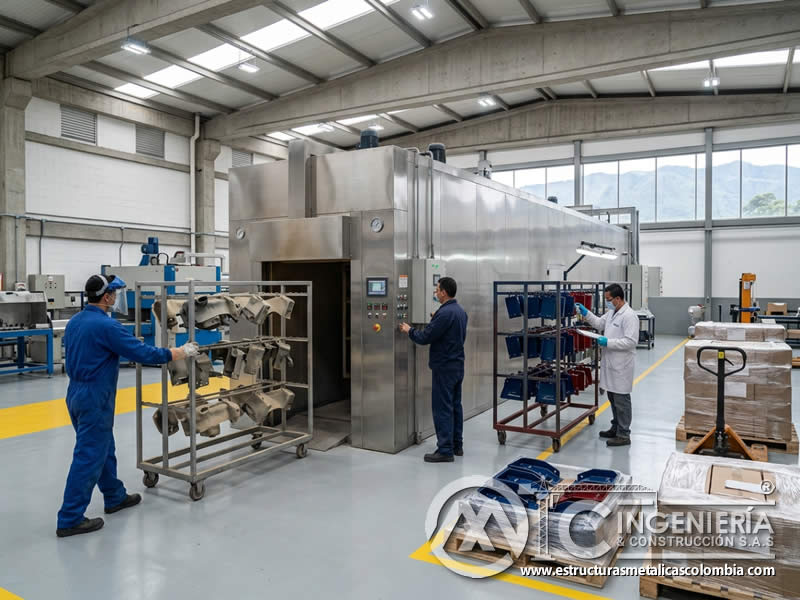 Servicio de pintura en polvo con hornos de curado eficientes en Bogotá, Colombia. Montajes, Ingeniería y Construcción. MIC SAS. Servicio de pintura en polvo con hornos de curado eficientes en Bogotá, Colombia. Montajes, Ingeniería y Construcción. MIC SAS.