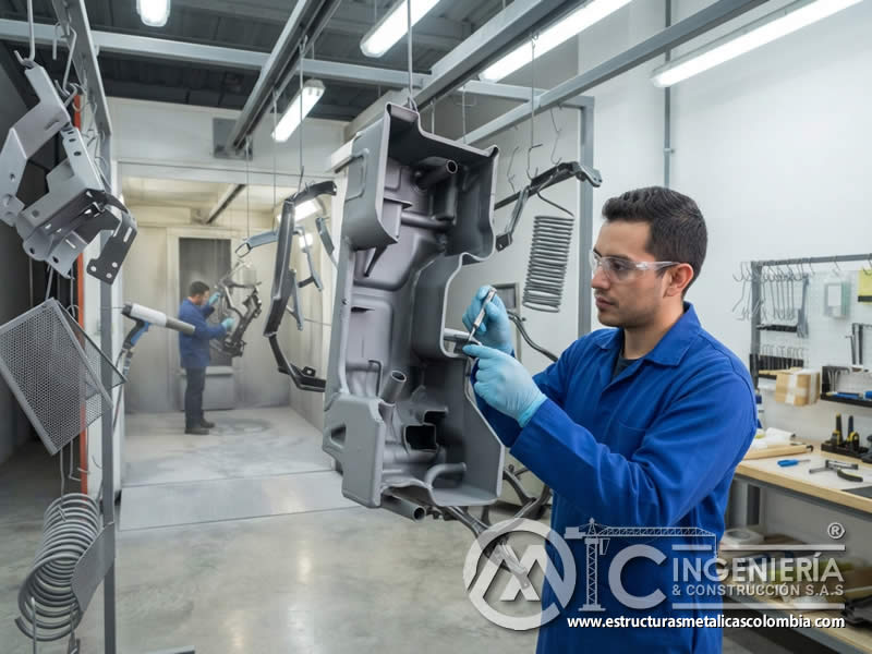Complejidad de formas y bordes en costos de recubrimiento electrostático en Bogotá, Colombia. Montajes, Ingeniería y Construcción. MIC SAS. Complejidad de formas y bordes en costos de recubrimiento electrostático en Bogotá, Colombia. Montajes, Ingeniería y Construcción. MIC SAS.