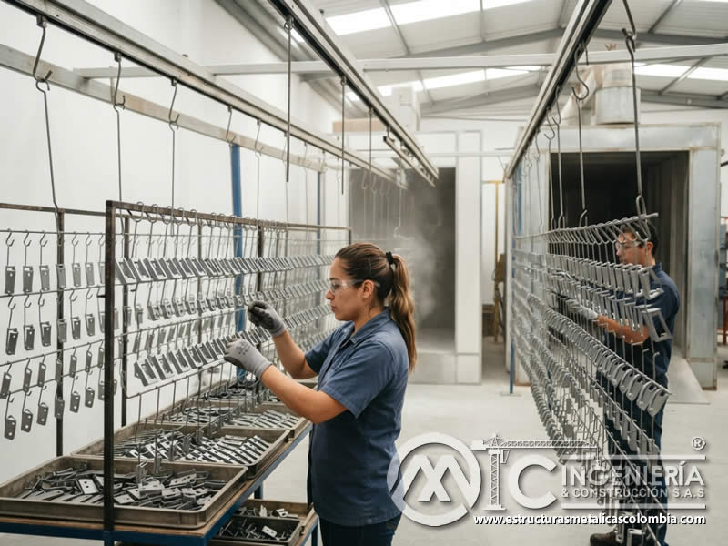 Componentes pequeños seriados con costos eficientes de pintura en polvo en Bogotá, Colombia. Montajes, Ingeniería y Construcción. MIC SAS. Componentes pequeños seriados con costos eficientes de pintura en polvo en Bogotá, Colombia. Montajes, Ingeniería y Construcción. MIC SAS.