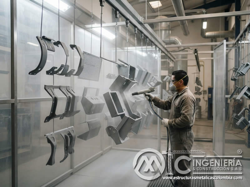 Geometrías complejas que aumentan tiempo de aplicación electrostática en Bogotá, Colombia. Montajes, Ingeniería y Construcción. MIC SAS. Geometrías complejas que aumentan tiempo de aplicación electrostática en Bogotá, Colombia. Montajes, Ingeniería y Construcción. MIC SAS.