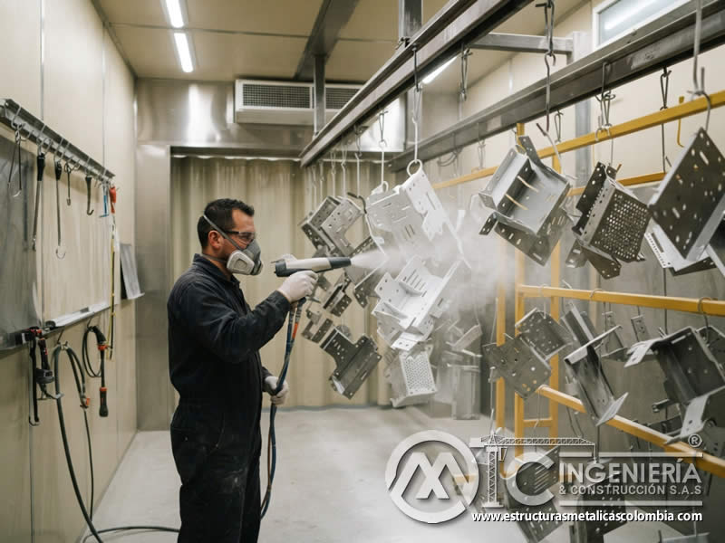 Piezas con perforaciones y dobleces que requieren mayor cobertura en Bogotá, Colombia. Montajes, Ingeniería y Construcción. MIC SAS. Piezas con perforaciones y dobleces que requieren mayor cobertura en Bogotá, Colombia. Montajes, Ingeniería y Construcción. MIC SAS.