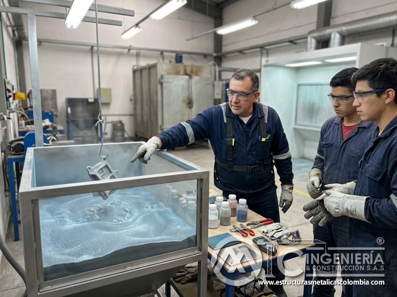 Lecho fluidizado de pintura en polvo y sandblasting en Bogotá, Colombia. Montajes, Ingeniería y Construcción. MIC SAS. Lecho fluidizado de pintura en polvo y sandblasting en Bogotá, Colombia. Montajes, Ingeniería y Construcción. MIC SAS.