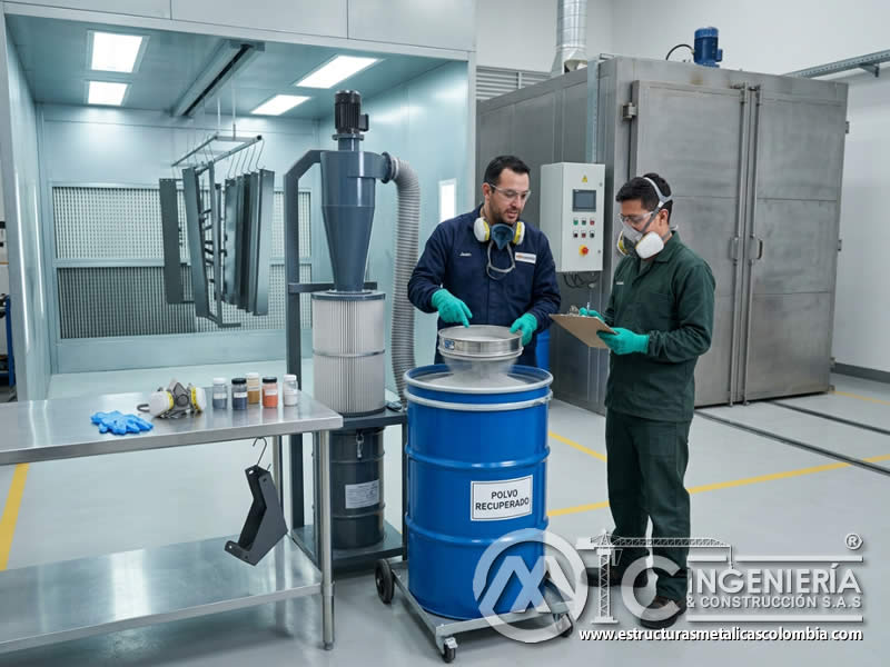 Recuperación de polvo no adherido y sandblasting en Bogotá, Colombia. Montajes, Ingeniería y Construcción. MIC SAS. Recuperación de polvo no adherido y sandblasting en Bogotá, Colombia. Montajes, Ingeniería y Construcción. MIC SAS.
