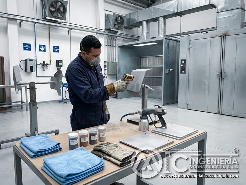 Secado de superficie preparada con sandblasting en Bogotá, Colombia. Montajes, Ingeniería y Construcción. MIC SAS. Secado de superficie preparada con sandblasting en Bogotá, Colombia. Montajes, Ingeniería y Construcción. MIC SAS.