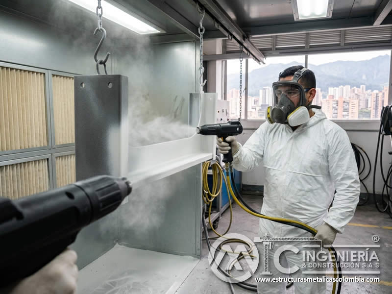 Pistola corona para pintura electrostática con sandblasting en Bogotá, Colombia. Montajes, Ingeniería y Construcción. MIC SAS. Pistola corona para pintura electrostática con sandblasting en Bogotá, Colombia. Montajes, Ingeniería y Construcción. MIC SAS.