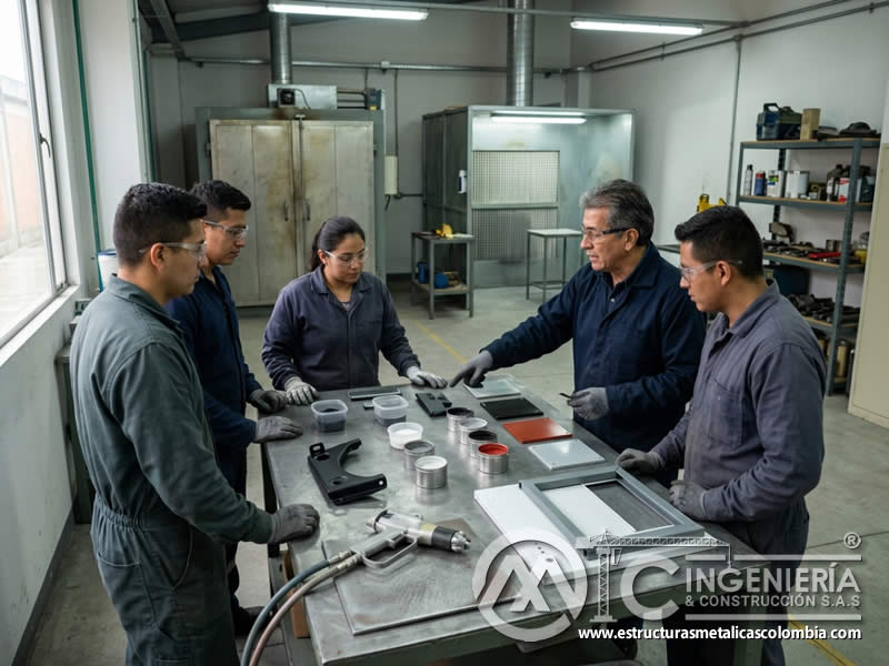 Origen de pintura electrostática y sandblasting en Bogotá, Colombia. Montajes, Ingeniería y Construcción. MIC SAS. Origen de pintura electrostática y sandblasting en Bogotá, Colombia. Montajes, Ingeniería y Construcción. MIC SAS.