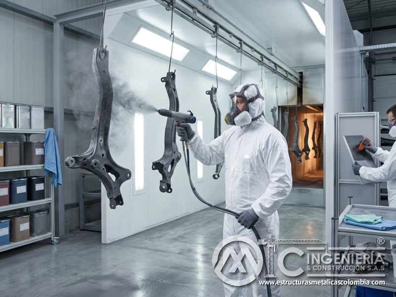 Nuevos materiales y aditivos en fabricación de pinturas electrostáticas para mejorar rendimiento, fluidez, resistencia, transferencia, estabilidad, curado, acabado y vida útil del recubrimiento en Bogotá, Colombia. Montajes, Ingeniería y Construcción. MIC SAS.