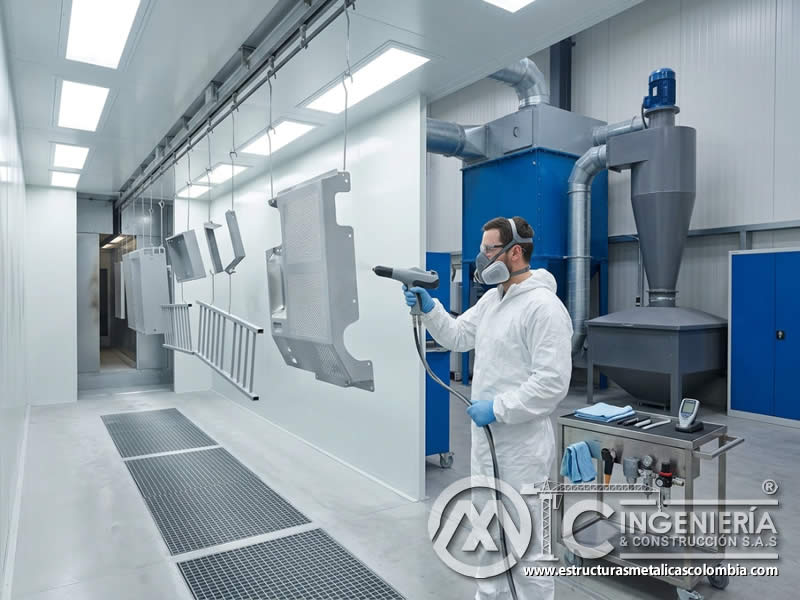 Investigaciones en pinturas electrostáticas con propiedades autolimpiantes y de fácil mantenimiento, usando superficies funcionales, repelencia, nanotexturas, baja adhesión de suciedad y durabilidad en Bogotá, Colombia. Montajes, Ingeniería y Construcción. MIC SAS.
