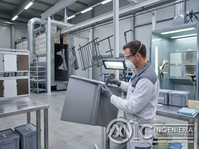 Evolución de pinturas electrostáticas para adaptarse a nuevas tendencias de diseño y acabados en diferentes industrias, con colores, texturas, funcionalidad, sostenibilidad y rendimiento técnico en Bogotá, Colombia. Montajes, Ingeniería y Construcción. MIC SAS.