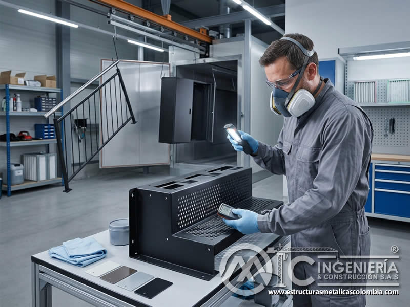 Evolución de pintura en polvo electrostática para alta humedad, salinidad y ambientes corrosivos mediante barreras protectoras avanzadas en Bogotá, Colombia. Montajes, Ingeniería y Construcción. MIC SAS.