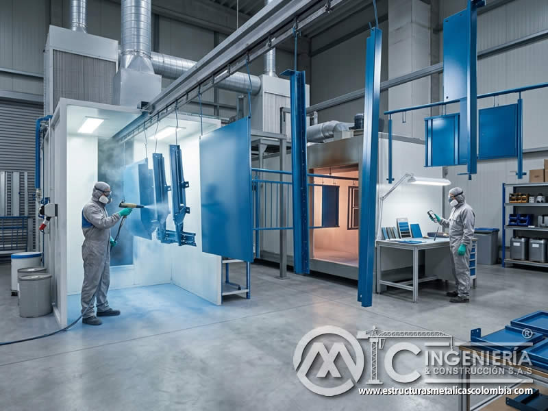 Implementación futura de pintura en polvo electrostática en nuevas industrias y aplicaciones emergentes con acabados técnicos de alta durabilidad en Bogotá, Colombia. Montajes, Ingeniería y Construcción. MIC SAS.