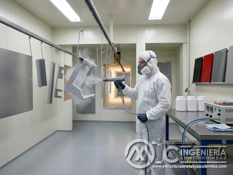 Pistolas inteligentes y equipos avanzados para aplicación de pintura en polvo electrostática con control de caudal, patrón de pulverización y uniformidad en Bogotá, Colombia. Montajes, Ingeniería y Construcción. MIC SAS.