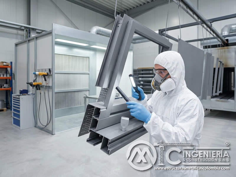 Desafíos técnicos en desarrollo de nuevas tecnologías para aplicación de pintura en polvo electrostática sobre metal en Bogotá, Colombia. Montajes, Ingeniería y Construcción. MIC SAS.