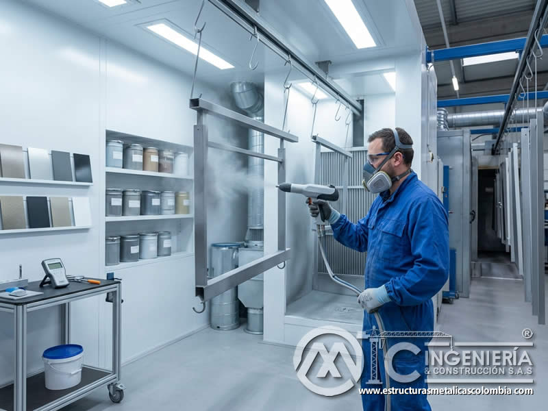 Tecnologías emergentes para reducir desperdicio de pintura en polvo mediante recuperación, dosificación y aplicación eficiente en Bogotá, Colombia. Montajes, Ingeniería y Construcción. MIC SAS.