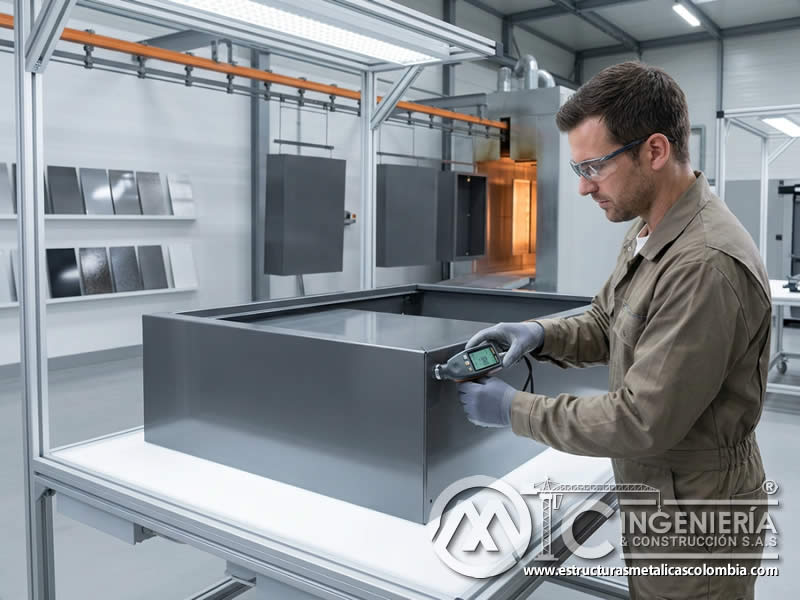 Impacto de nuevas tecnologías en uniformidad del espesor de capa de pintura en polvo sobre piezas metálicas complejas en Bogotá, Colombia. Montajes, Ingeniería y Construcción. MIC SAS.