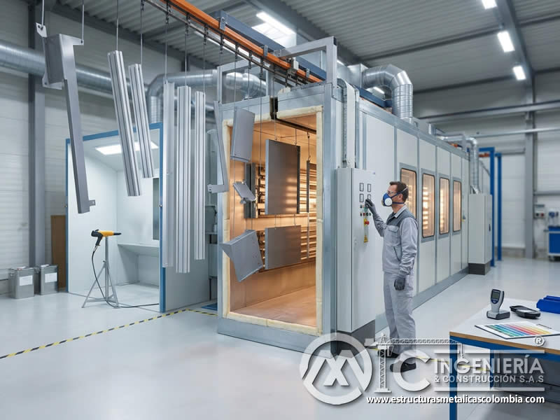 Pinturas en polvo antimicrobianas y antibacterianas con agentes funcionales, liberación controlada, superficies higiénicas, resistencia al uso y aplicaciones sanitarias o comerciales en Bogotá, Colombia. Montajes, Ingeniería y Construcción. MIC SAS.